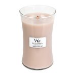 woodwick large candle vanilla sea salt