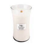 Woodwick Baby Powder Large Candle Geurkaars