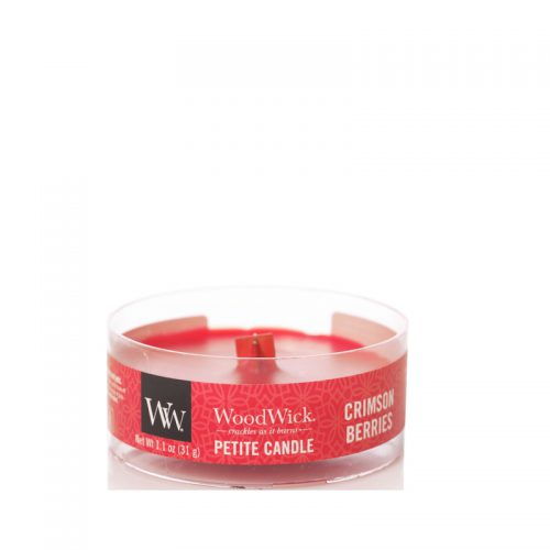 WoodWick Crimson Berries Petite Candle