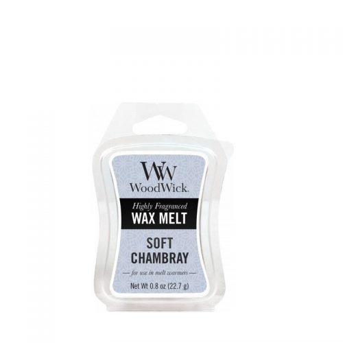 Woodwick Soft Chambray Mini Wax Melt