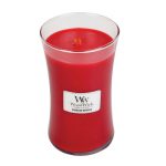 Woodwick Crimson Berries Large Candle Geurkaars