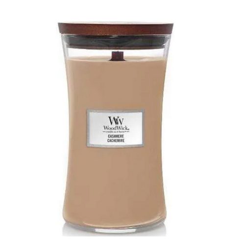 Woodwick Cashmere Large Candle Geurkaars
